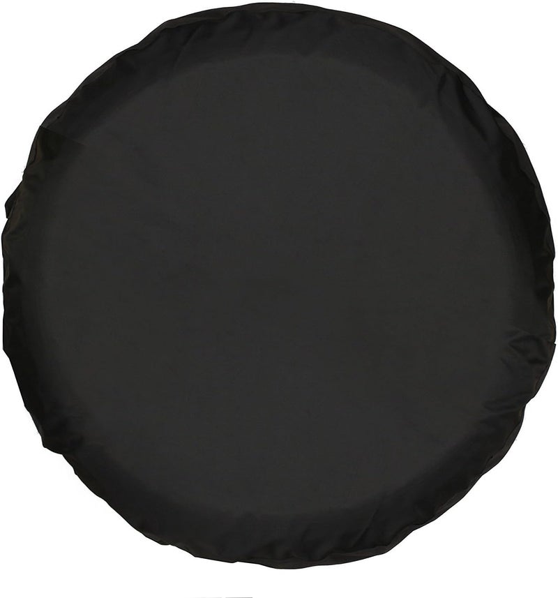 MOONET PVC Thickening Leather Spare Tire Wheel Cover for Car Truck SUV Camper Trailer Universal Fit RV JP FJ,R17 XL Black (for Overall Wheel Diameter 32-34 inch) - Image 1